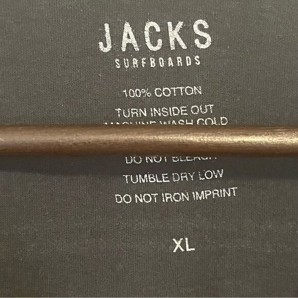 Jack's Surfboards Black Logo T-Shirt - Picture 7 of 7